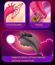 Laden Sie das Bild in den Galerie-Viewer, Penisring Vibrator Klitorisstimulator Cockringe Extrem Silikon G-Punkt Penis Ring Penisring Vibration Sex Toy Cock Ring mit 10 Vibration Modes