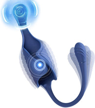 Laden Sie das Bild in den Galerie-Viewer, Elektrischer Masturbator Penistrainer Vibrator, Masturbieren für Männer mit 9 Vibration, 4IN 1 Sexspielzeug Penis Eichel Hodensack AnalVibrator Prostata Stimulator Masturbatoren Sex Spielzeug für Männ