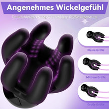 Laden Sie das Bild in den Galerie-Viewer, Masturbieren für Männer Elektrischer Masturbator - Sex Spielzeug für die Männer mit 10 verschiedenen Vibrationen zur Stimulation des Eichel und Verlängerung der Ausdauer, Stärker Power Penis Vibrator