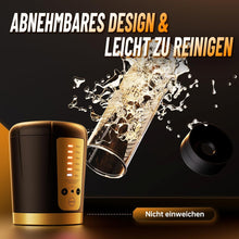 Laden Sie das Bild in den Galerie-Viewer, Elektrische Penispumpe Masturbator Sex Spielzeug für die Männer - Vakuumpumpe mit 5 Starken Saugmodi Penies Pump mit 6 Penisringe &amp; 3 Silikonhülsen Erotisches Sexspielzeug für Männer Penisvergrößerung