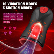 Laden Sie das Bild in den Galerie-Viewer, Electric Masturbator Cup,Masturbating for Men with 10 Vibrations,5Suction Modes, Masturbating for Men, Masturbating for Men Solo Pocket Pussy Masturbators, Trainer, Sex Toy for Couples