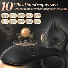 Laden Sie das Bild in den Galerie-Viewer, 3 IN 1 VIBRATOR PENISRINGE 10 VIBRATIONSMODI DUAL