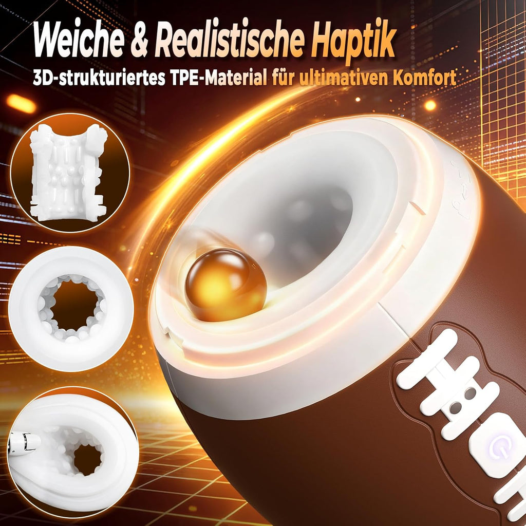 Masturbator Sex Spielzeug für die Männer Paare solo, Masturbieren Mann elektrisch Pocket Pussy mit 12 Vibrationsmodi Vagina, Masturbatoren Sexspielzeug Taschenmuschi Sex Toyset für Man Toys Muschi Toy
