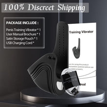 Laden Sie das Bild in den Galerie-Viewer, Elektrische Penis Trainer Vibrator Masturbator mit 7 kraftvollen Vibrationen Einstellbare Größe Automatische Masturbator Cup,Eichelstimulator Penistrainer Sex Spielzeug für Männer Paare