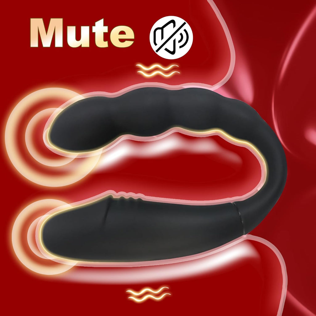 Doppeldildos Dildo Anal Vibrator Klitorisstimulator G-punkt Vagina Klitoris Anal Massage Drahtlose Steuerung Dildo Doppel Headed Vibratoren U-förmigen Sex spielzeug für Frauen Lesben Paar