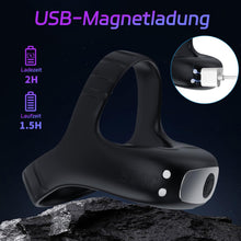 Laden Sie das Bild in den Galerie-Viewer, Vibrator für männer mit 9 modi APP Steuerung Cockringe für herren gummi Sex spielzeug für die paare Penies ring Vibratoren für männer Sex sexspielzeug für männ zum befriedigen (APP-Steuerung)