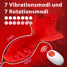 Laden Sie das Bild in den Galerie-Viewer, Oktopus Analvibrator Prostata Vibrator mit 7 Vibrationsmodi und 7 360°Rotationsmodi Prostata Stimulation Männer mit Fernbedienung Analvibrator Buttplug Analplug Sex Spielzeug die Männer Paare