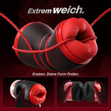 Laden Sie das Bild in den Galerie-Viewer, Masturbieren für Männer Elektrischer Masturbator mit 9 Zungenleckmodi 9 Saugmodi 9 Vibrationen Blowjob Transparent Taschenmuschi Sex Spielzeug für die Paare Sexspielzeug für männer solo