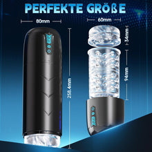 Laden Sie das Bild in den Galerie-Viewer, AI-Sync Elektrischer Masturbator Cup, Masturbieren für Männer mit 7 Saugmodi 7 Rotationsmodi, Blowjob Taschenmuschi Penis Stimulator 3D Realistischer Vagina Pussy Sex Spielzeug für die Männer Sex Toys