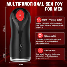 Laden Sie das Bild in den Galerie-Viewer, Electric Masturbator Cup,Masturbating for Men with 10 Vibrations,5Suction Modes, Masturbating for Men, Masturbating for Men Solo Pocket Pussy Masturbators, Trainer, Sex Toy for Couples