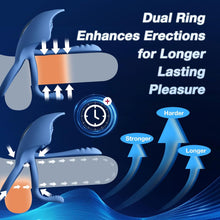 Laden Sie das Bild in den Galerie-Viewer, Penisring Vibrator mit App, Sex spielzeug für Paare extrem sex, Penisringe Erotik Sex Spielzeug für die Männer, Cockring für Klitoris Penis, Erotisches Pleasure Ring mit 5 Vibrationsmodi Sex Toys