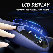 Laden Sie das Bild in den Galerie-Viewer, Finger Penis Trainer Vibrator mit 9 Vibrationsmodi,Eichelvibrator Eichel Stimulator Masturbatoren Mann Sexspielzeug für Männer Solo