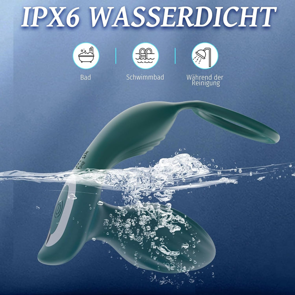 Analvibratoren für Mann Sex Spielzeug für die Männer, Prostata Stimulation Männer Vibrator mit 9 Vibrationsmodi, Sex Spielzeug für Paare Anal Plug Frauen Buttplug Sexspielzeugs