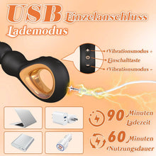 Laden Sie das Bild in den Galerie-Viewer, Analkugeln Analkette mit 6 Anal Beads, Sex Spielzeug anal Vibrator Prostata Stimulation Männer Analplug Sexspielzeug Buttplug Analplugs Analspielzeuge, Analvibratoren für Männer Anfänger Die Paare