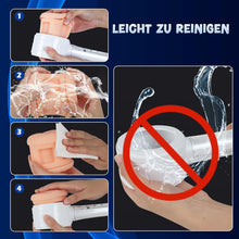 Laden Sie das Bild in den Galerie-Viewer, Elektrischer Masturbator Cup mit 3 Modi 7 Frequenz,Masturbieren für Männer Sex Toys Masturbieren für Männer Taschenmuschi Penis Masturbatoren mit 3D Realistischer Vagina Anal,Spielzeug für die Männer
