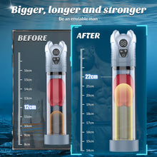 Laden Sie das Bild in den Galerie-Viewer, Penispumpen Sex Spielzeug für Die Männer Masturbator - Masturbieren für Männer Elektrische Penies Pump mit Rose Vibrator, Penies.verlängerung Pension Pump Penisvergrößerung Penis Extender Vakuumpumpe