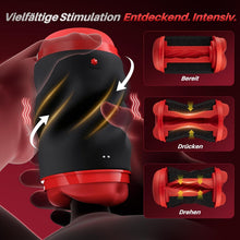Laden Sie das Bild in den Galerie-Viewer, Masturbieren für Männer Elektrischer Masturbator mit 9 Zungenleckmodi 9 Saugmodi 9 Vibrationen Blowjob Transparent Taschenmuschi Sex Spielzeug für die Paare Sexspielzeug für männer solo