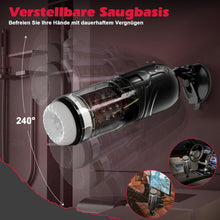 Laden Sie das Bild in den Galerie-Viewer, Masturbieren für Männer Elektrisch, Masturbator Sex Spielzeug für die Männer Solo mit 7 Vibration Stoß und Rotationsmodi, 3 in 1 Sexspielzeug Taschenmuschi Penis Masturbatoren Sex Toys Pussy
