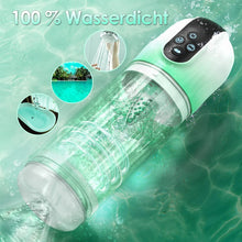 Laden Sie das Bild in den Galerie-Viewer, Electric Masturbator with 7 Suction Modes in Water 7 Rotation Modes