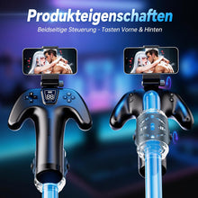 Laden Sie das Bild in den Galerie-Viewer, Masturbator Mann mit Handyhalter &amp; Doppelseitigen Tasten, 5 Schubmodi, 1-10 cm Stoßweg, Masturbator Männer Sex Sexspielzeug Masturbatoren