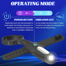 Laden Sie das Bild in den Galerie-Viewer, Buntune Elektrische Masturbator Cup mit 10 Vibrationsmodi, Penis Trainer Vibrator mit Langwährende Erektion Penisring, Silikon Eichel Stimulator Masturbieren Sexspielzeug für Männer Solo