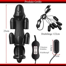 Laden Sie das Bild in den Galerie-Viewer, Penishülle mit Masturbieren für Männer,Sexspielzeug für Männer solo,Penis Sleeve mit Vibrator,Penismanschetten,Sex Toyset Herren,Masturbator,Sex Spielzeug für die Männer (Ultimate)