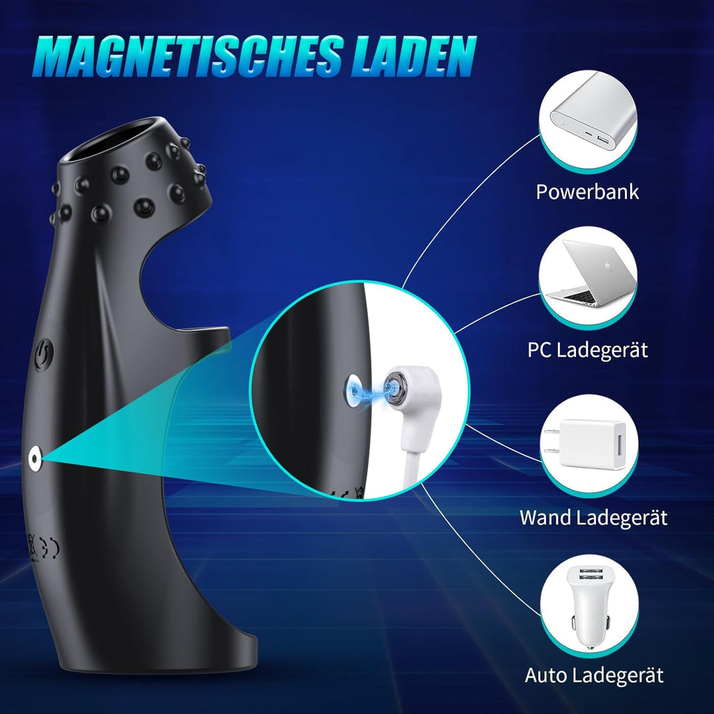 Penisring Sex Spielzeug Für Die Paare, Sex Spielzeug Für Die MäNner Penis Ring 10X Vibrator Mit Fernbedienung, Cockring LangwäHrende Erektion, Penisringe Sex Spielzeug Für Die Frau Klitoris Extrem