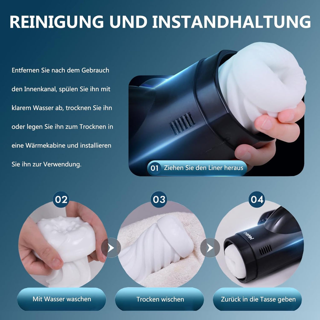 Elektrischer Masturbator Mann Cup Heizfunktion Mit Mit 10 Teleskopisch 10 Saugmodi Für Männer Sex Spielzeug Sexspielzeug Taschenmuschi Penis Masturbatoren Vibrator Blowjob