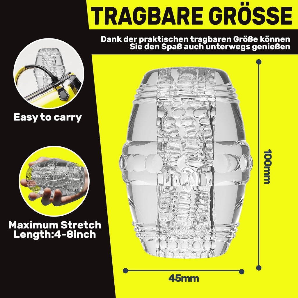 Masturbator Taschenmuschi Sex spielzeug für die Männer,Realistischer 3D Masturbation Erotik Manuelle Cup Masturbatoren Eichel Stimulation Pocket Pussy Blowjob Penis Sex Toyset für Man Solo