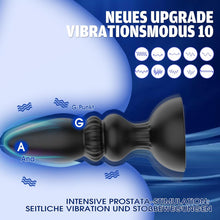 Laden Sie das Bild in den Galerie-Viewer, Analvibratoren für Mann mit 10 Vibration Analplug# für Männer mit App-Steuerung analvibrator Anal toy Buttplug Prostata Stimulator Anal Plug Vibratorensets Sex Spielzeug für Paare