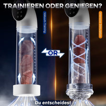 Laden Sie das Bild in den Galerie-Viewer, Penispumpe für Penisvergrößerung mit 6 Saugstufen, LCD-Display elektrische Penis Pumpe Vakuumpumpe Sex Spielzeug für Männer zum masturbieren für Männer mit Taschenmuschi Masturbator Penisring