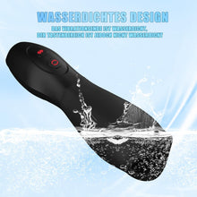 Laden Sie das Bild in den Galerie-Viewer, NEU Penis Vibrator Eichelvibrator mit 10 Vibrations und 5 Rotations, Elektrischer Masturbator Cup Masturbatoren Penistrainer Eichel Stimulator Mann Masturbieren SexSpielzeug für Männer