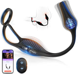 Sex Spielzeug für die Paare 7 Vibrationsmodi Cockring Massagegerät Sex Toy