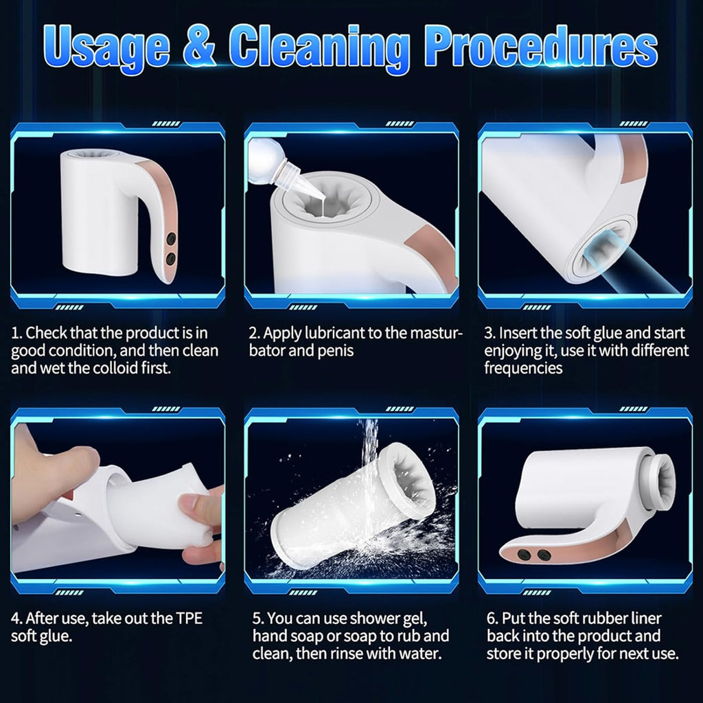 lektrischer Masturbator Cup Handfrei 5 Teleskop Rotationsmodi offenes Masturbieren für Männer wasserdicht Masturbatoren Taschenmuschi,Stroker Training Automatischer Elektrischer Masturbator