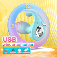 Laden Sie das Bild in den Galerie-Viewer, Analplug für Frauen mit Vibration Anal Plug Vibrator, Analvibratoren für Mann Butt Plug Sexspielzeug für Paare mit 10 Vibration Prostata Stimulation Männer Sex Spielzeug für die Männer Buttplug