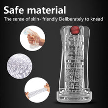 Laden Sie das Bild in den Galerie-Viewer, Elektrischer Penistrainer Stroker Blowjob Masturbatoren mit 10 Massagefunktion