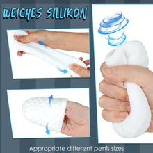 Laden Sie das Bild in den Galerie-Viewer, Wiederverwendbare Masturbationshilfe Masturbieren für Männer Sex Spielzeug für die Männer Masturbator Cup Sex Spielzeug Masturbatoren Taschenmuschi 3D Realistisch Pocket Pussy Blowjob Penis Sex Toys