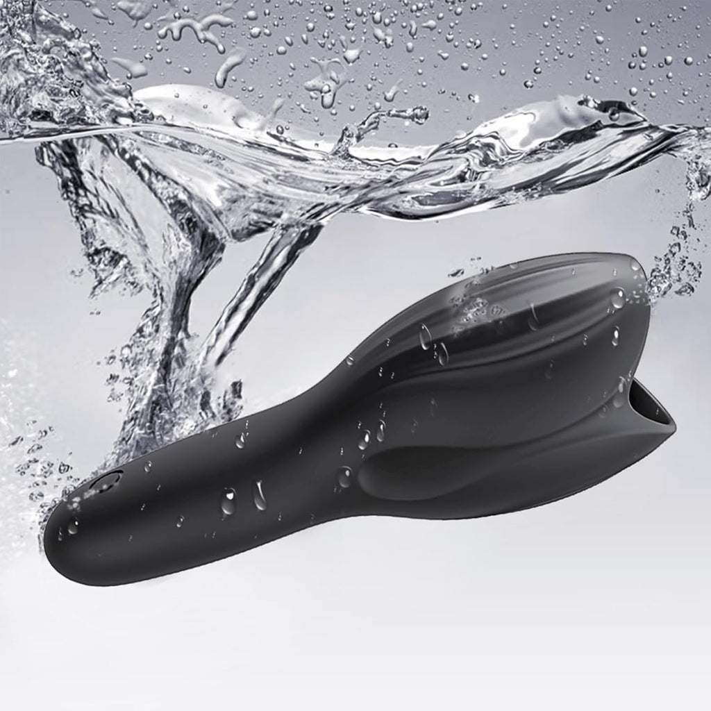 Elektrisches Masturbations-Sexspielzeug für Männer mit 10 Vibrationsmodi + eingebauten erhöhten Pellets, tragbares Sexspielzeug für Männertrainer, Penismasturbator für Männer