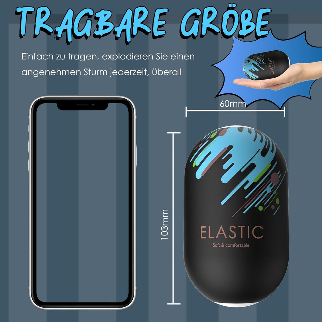 Wiederverwendbare Masturbationshilfe Masturbieren für Männer Sex Spielzeug für die Männer Masturbator Cup Sex Spielzeug Masturbatoren Taschenmuschi 3D Realistisch Pocket Pussy Blowjob Penis Sex Toys