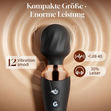 Laden Sie das Bild in den Galerie-Viewer, Cacuola Doppelkopf Vibrator, 360° Rotationskopf Vibratorensets für Frauen | Leise Sex Spielzeug für die Frau mit Stabiler Akkulaufzeit, G Punkt &amp; Anal Dildo Sexspielzeug, Massagestab für Frauen Sex