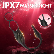 Laden Sie das Bild in den Galerie-Viewer, Sex Spielzeug für die Paare 7 Vibrationsmodi Cockring Massagegerät Sex Toy