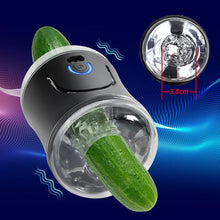 Laden Sie das Bild in den Galerie-Viewer, Roluck Elektrische Cup-Masturbatoren, Masturbieren für Männer Sex Spielzeug mit 9 Vibrationsmodi, Handfrei Männer Sex Sexspielzeug ABS + TPE-Material Masturbator Penis Trainingsgerät Masturbation