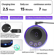 Laden Sie das Bild in den Galerie-Viewer, Elektrische Penisringe Elektro Schock Penis Trainer mit Host und Penis-Elektroden-Ring