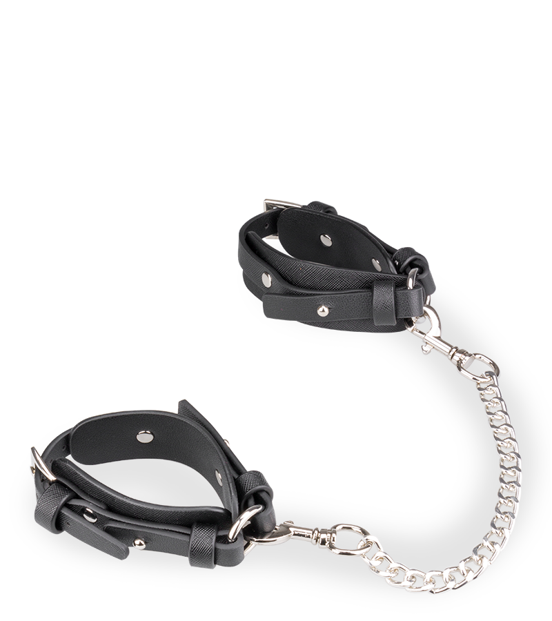 8-teiliges Bondage-Set aus veganem Lederimitat