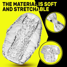 Laden Sie das Bild in den Galerie-Viewer, Masturbator Taschenmuschi Sex spielzeug für die Männer,Realistischer 3D Masturbation Erotik Manuelle Cup Masturbatoren Eichel Stimulation Pocket Pussy Blowjob Penis Sex Toyset für Man Solo