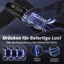 Laden Sie das Bild in den Galerie-Viewer, Elektrischer Masturbator Masturbieren für Männer, 7 Vibration 7 Saugmodi Sex Spielzeug für die Männer, Realistische Taschenmuschi Sexspielzeug mit Doppel-Starkmotor, Penispumpe Masturbatoren Sex Toys