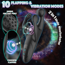 Laden Sie das Bild in den Galerie-Viewer, Penisvibrator mit Klopf- und Vibrationsfunktion