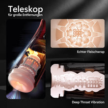 Laden Sie das Bild in den Galerie-Viewer, Masturbieren für Männer PINTLE Elektrische Cup-Masturbatoren mit 10 Saugen &amp; Schlucken &amp; Vaginalverengung &amp; Kolbenbewegung Leise Bohrmaschine Blowjob Sex Spielzeug für die Männer Paare Solo Sextoys