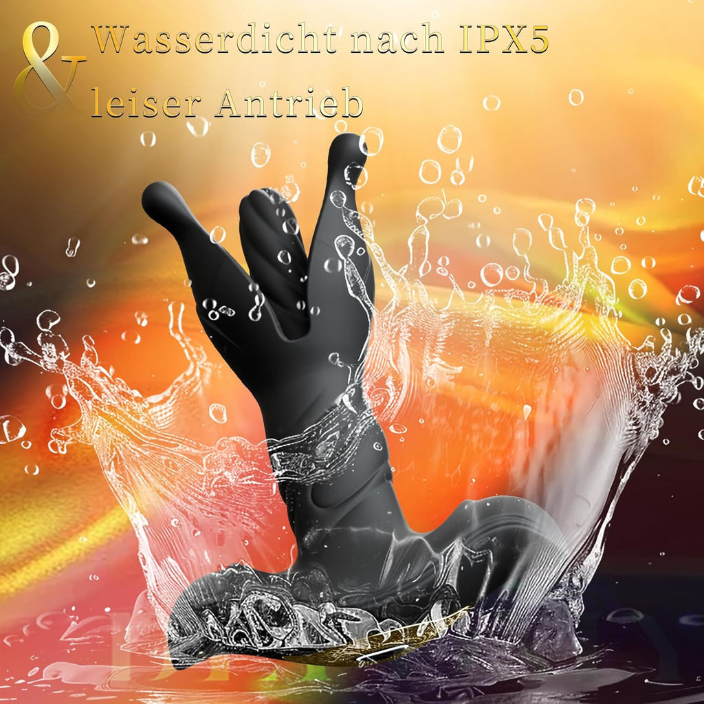 Analvibratoren für Männ Prostata Stimulation Männer Analplug für männer Vibrator Buttplug Sex Spielzeug Mit Tension Shock Funktion Sex Spielzeug für die Manner Anal Vibrator Anal dildo