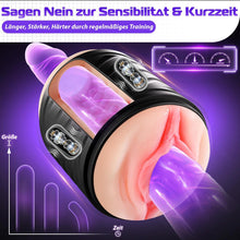 Laden Sie das Bild in den Galerie-Viewer, Masturbator Sweetdira Masturbieren für Männer, Realistisch Masturbatoren Vagina Anal Sex Spielzeug für die Männer Taschenmuschi 10 Vibrationen, Vibratorensets für Männer Sexspielzeug Solo, Sex Toy